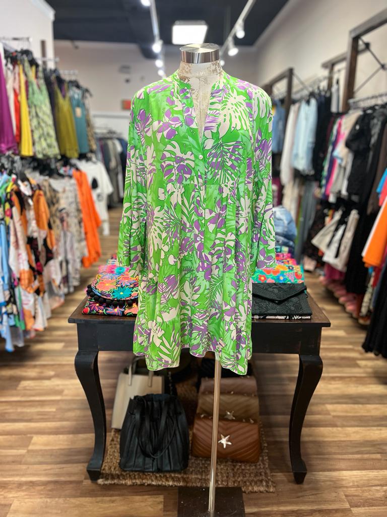FLORAL PATTERN DRESS