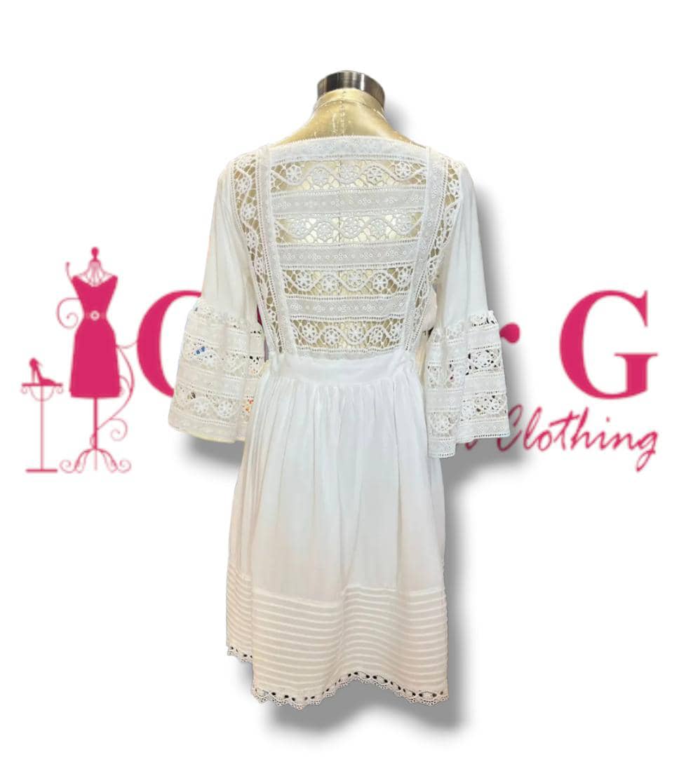 WHITE DRESS XL
