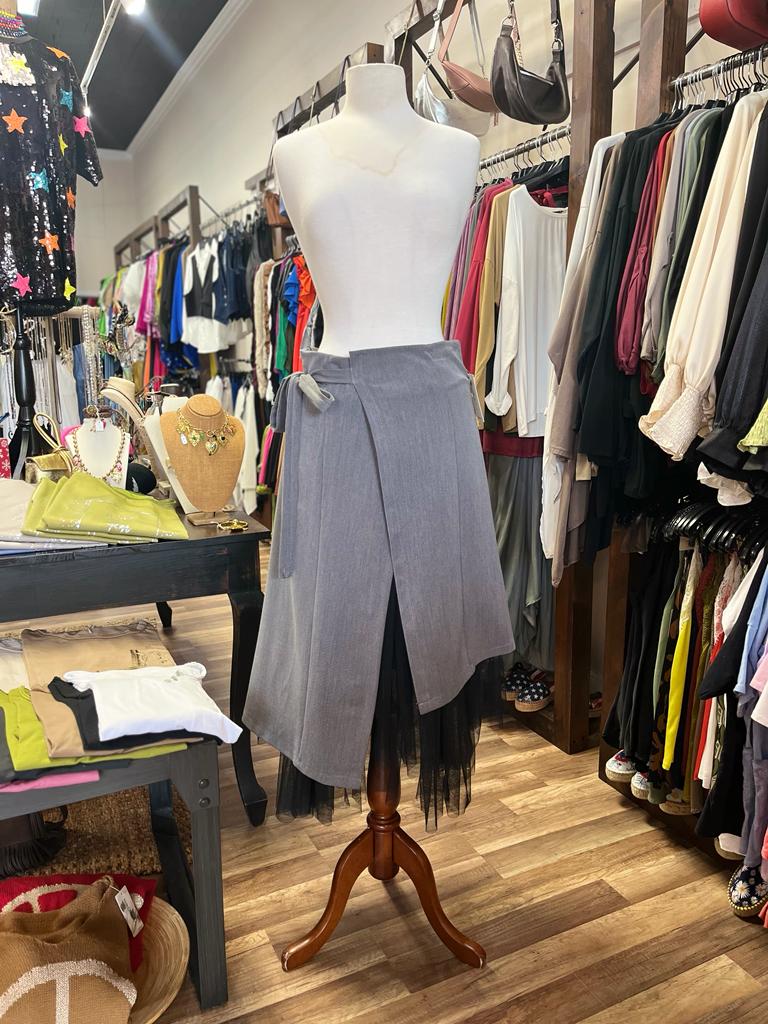 ASYMMETRIC SKIRT