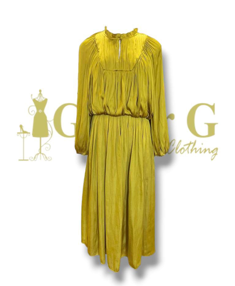 GOLDEN YELLOW DRESS