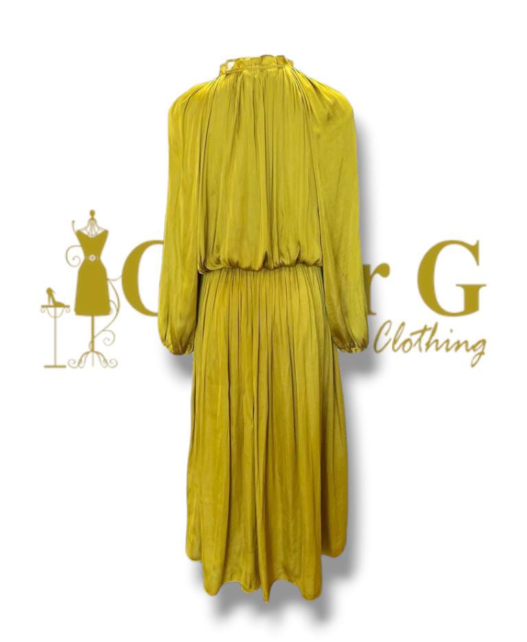 GOLDEN YELLOW DRESS