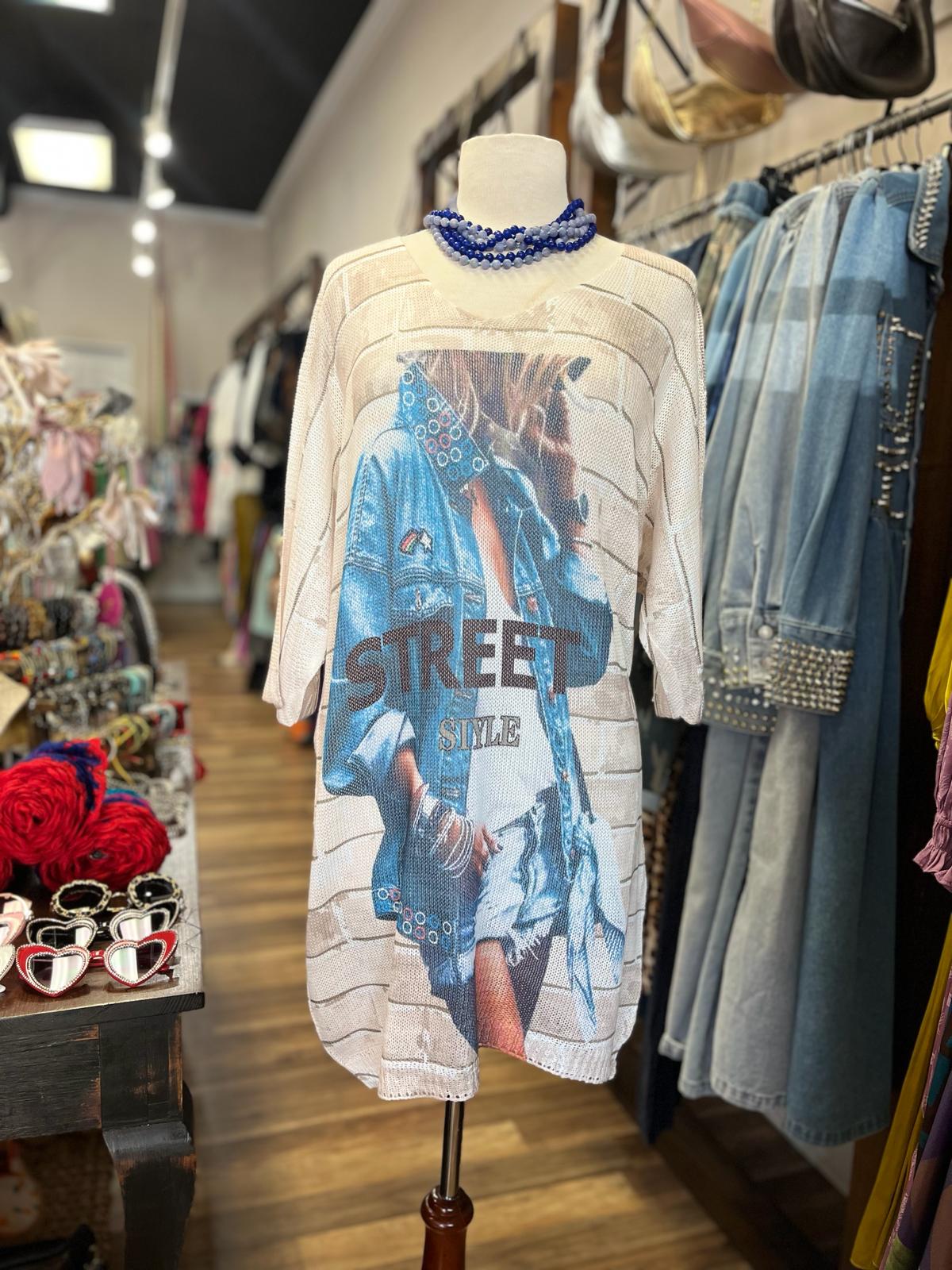 "STREET STYLE" COTTON DRESS