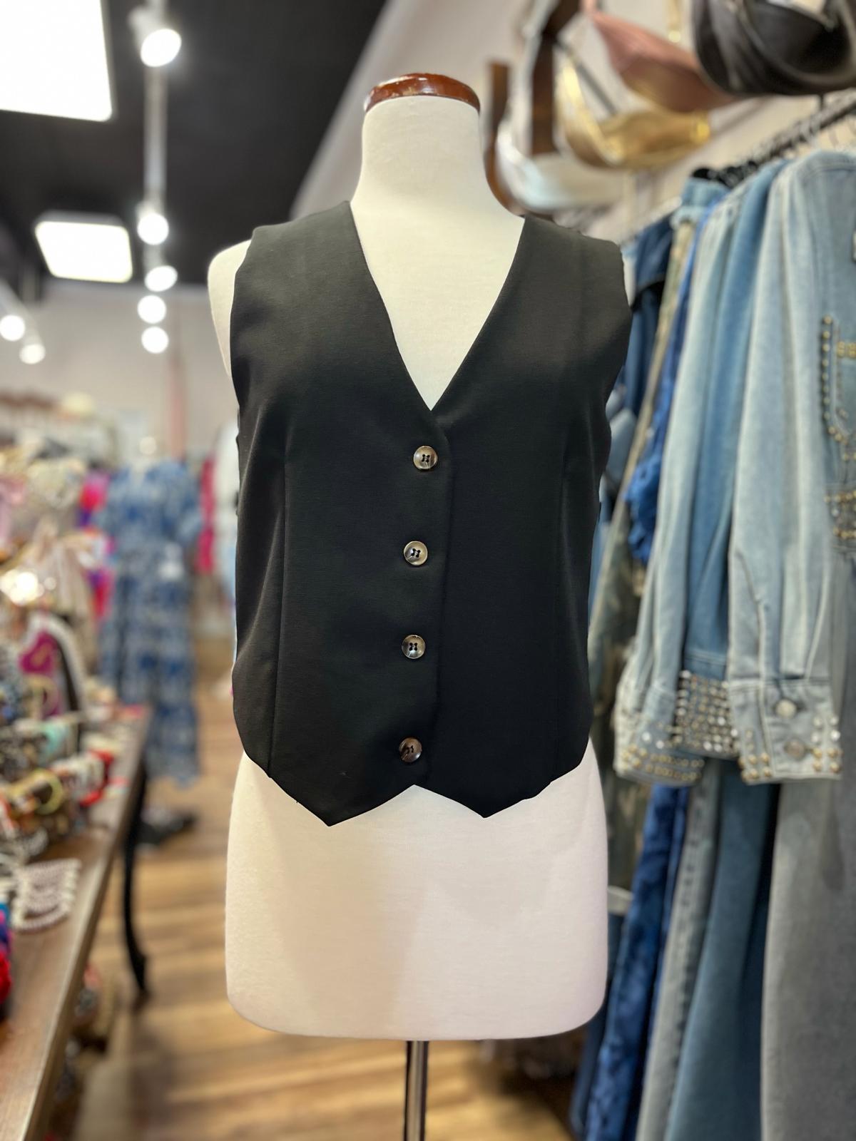 BLACK VEST