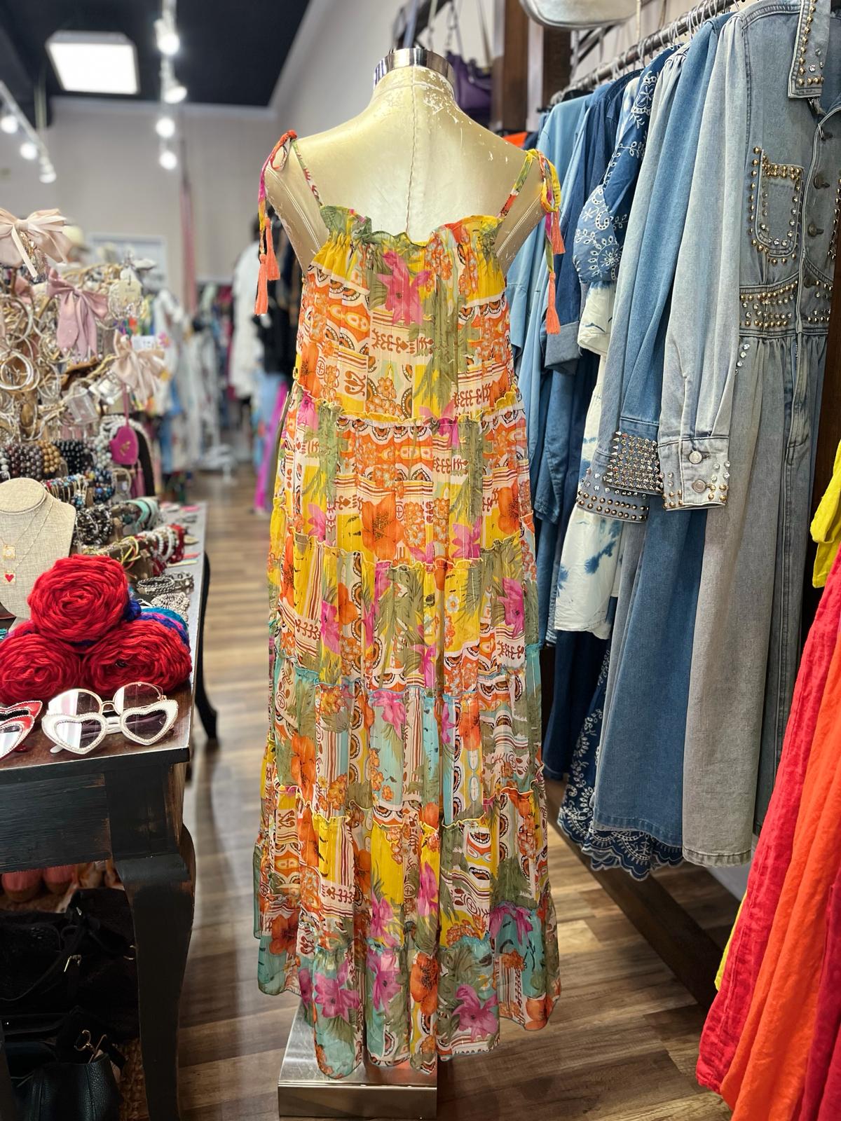SLEVLEES YELLOW DRESS