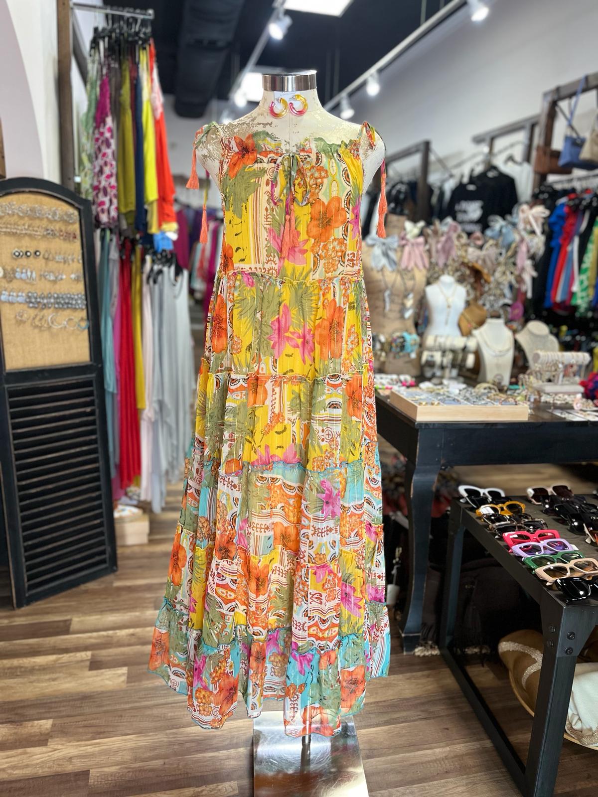 SLEVLEES YELLOW DRESS