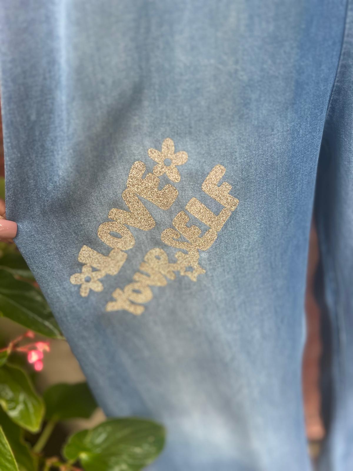 "LOVE" JUMPSUIT