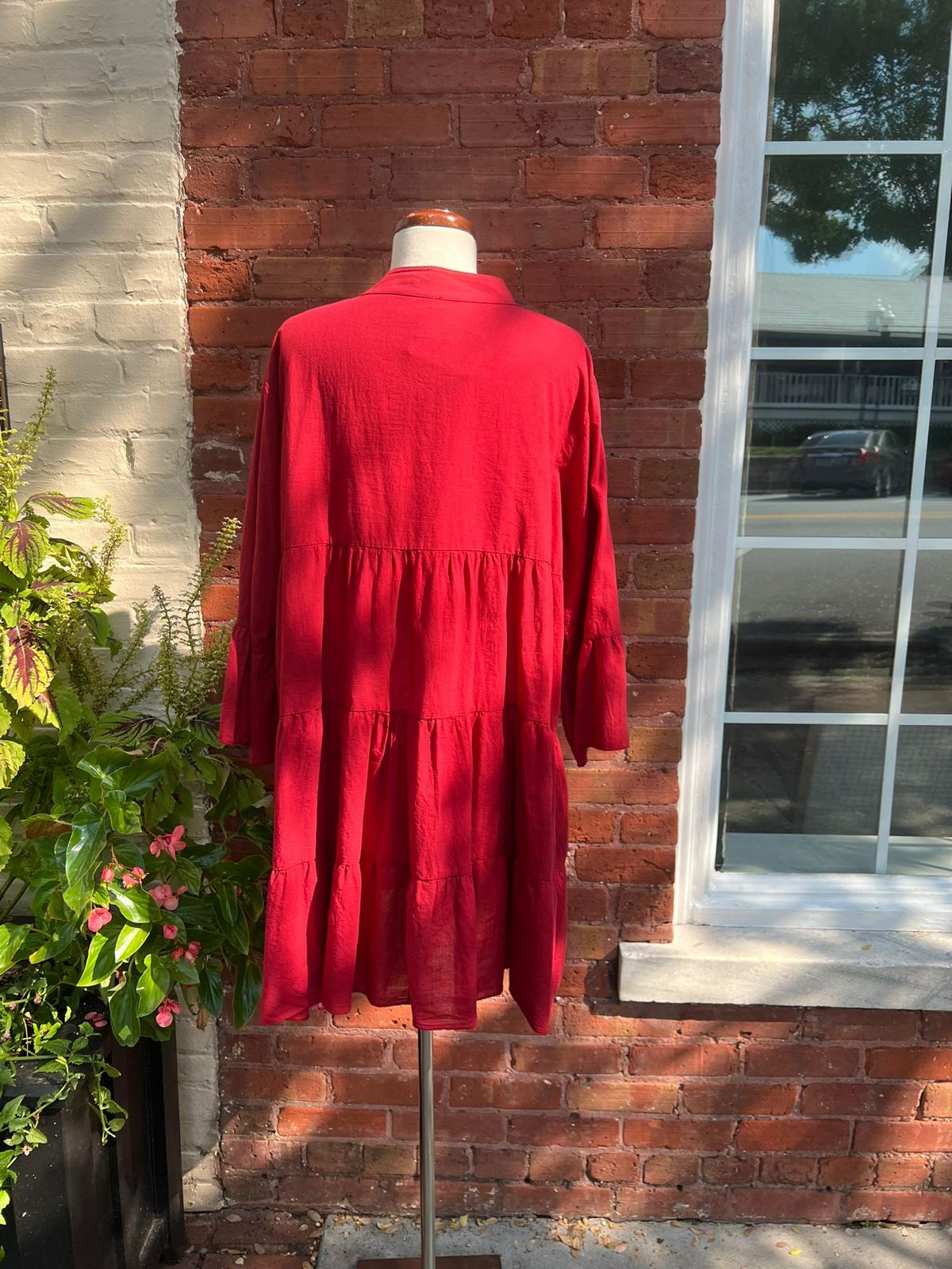 LONG DRESS BUTTONS