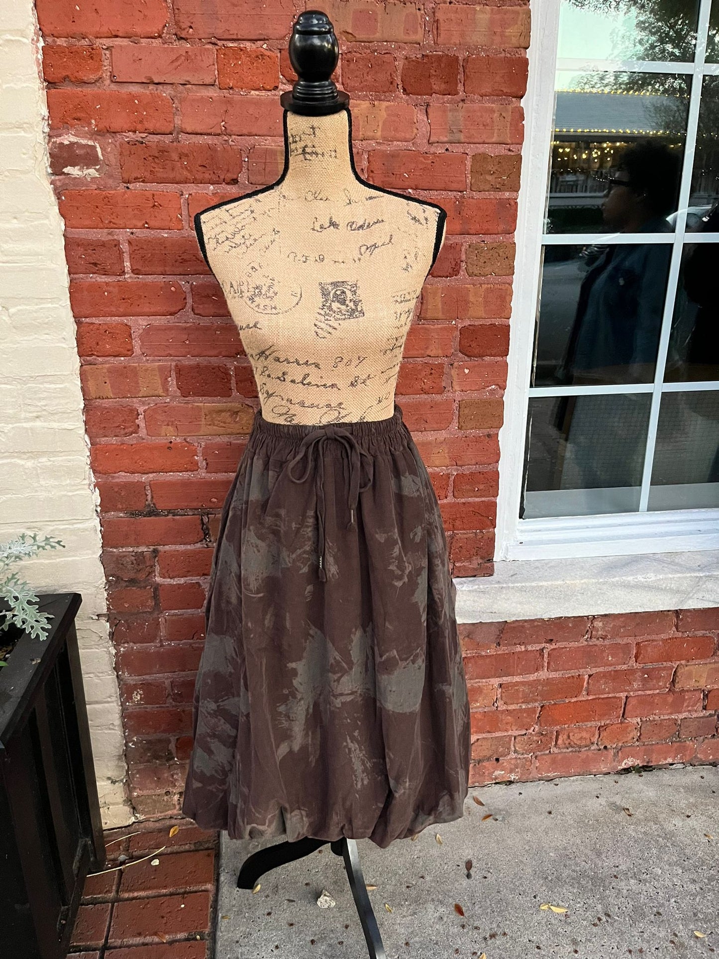 Long Balloon Skirt