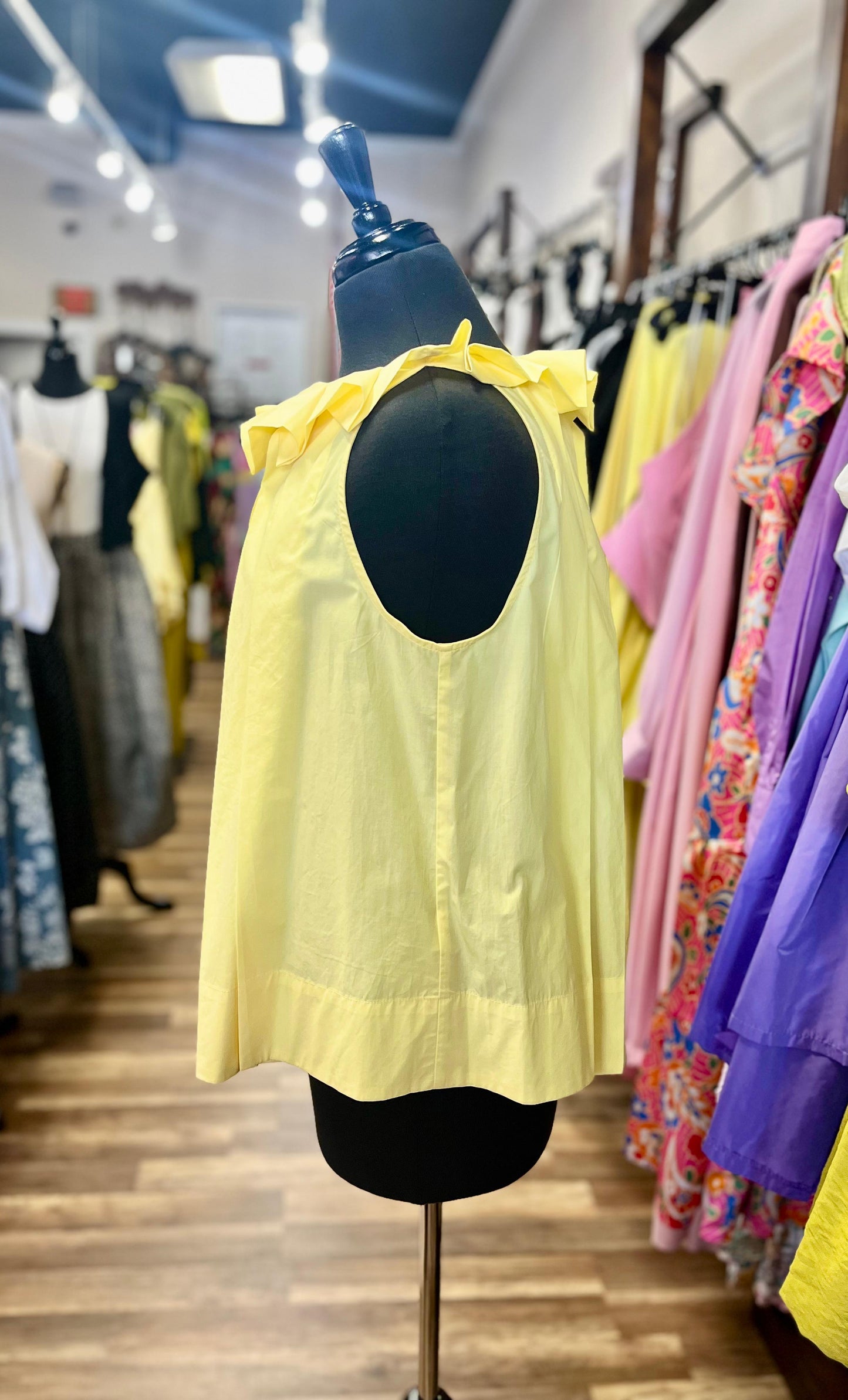 Pleated Collar Blouse
