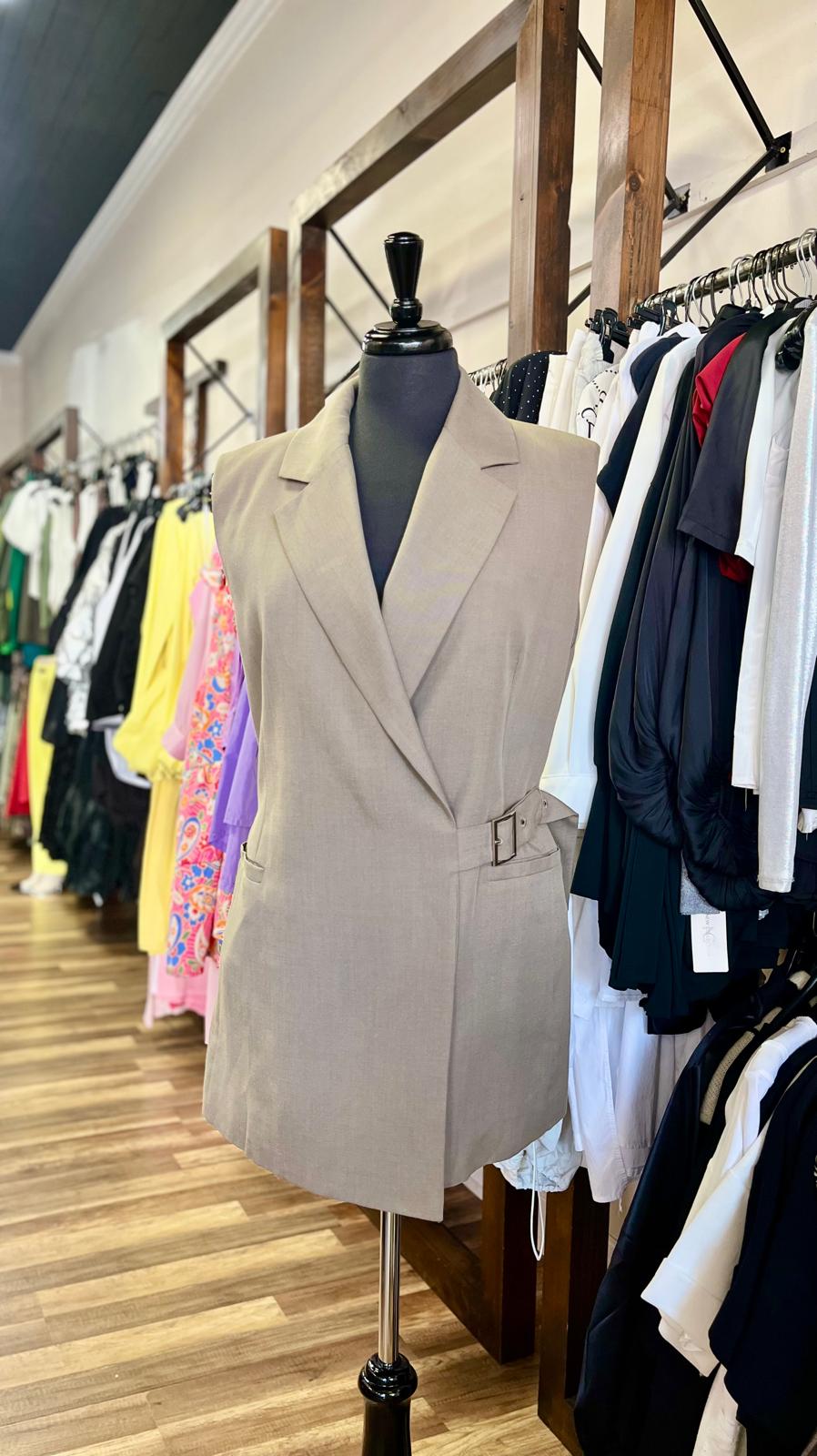 Sleeveless Blazer