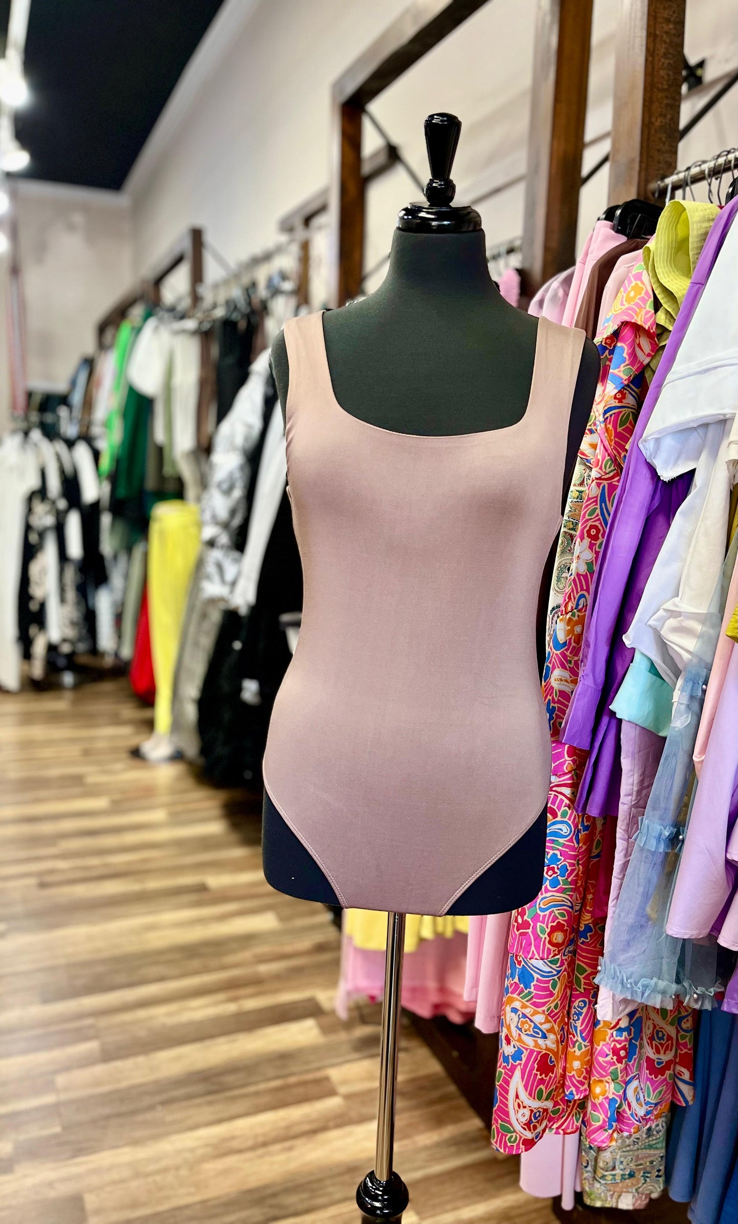 Square Neck Bodysuit