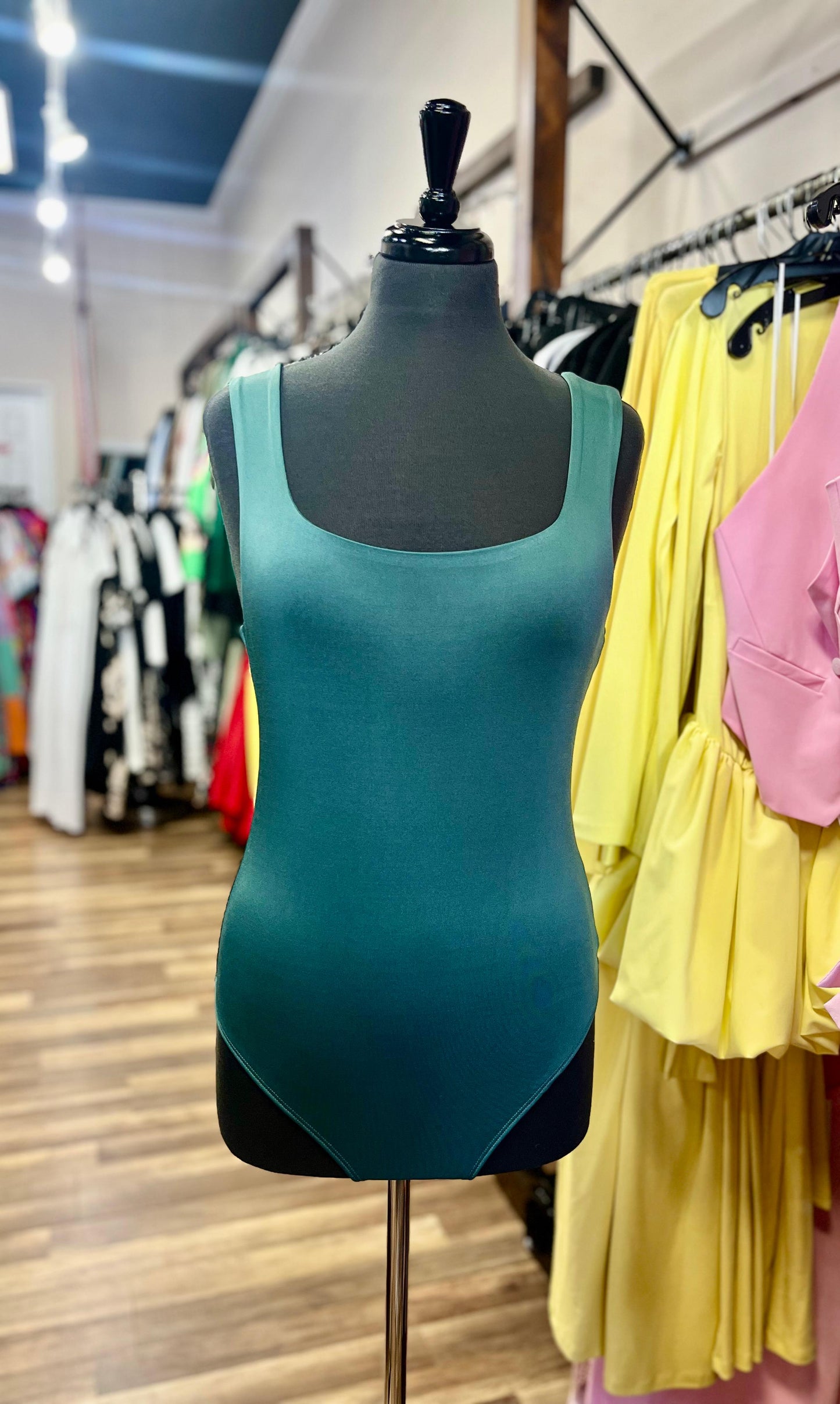 Square Neck Bodysuit