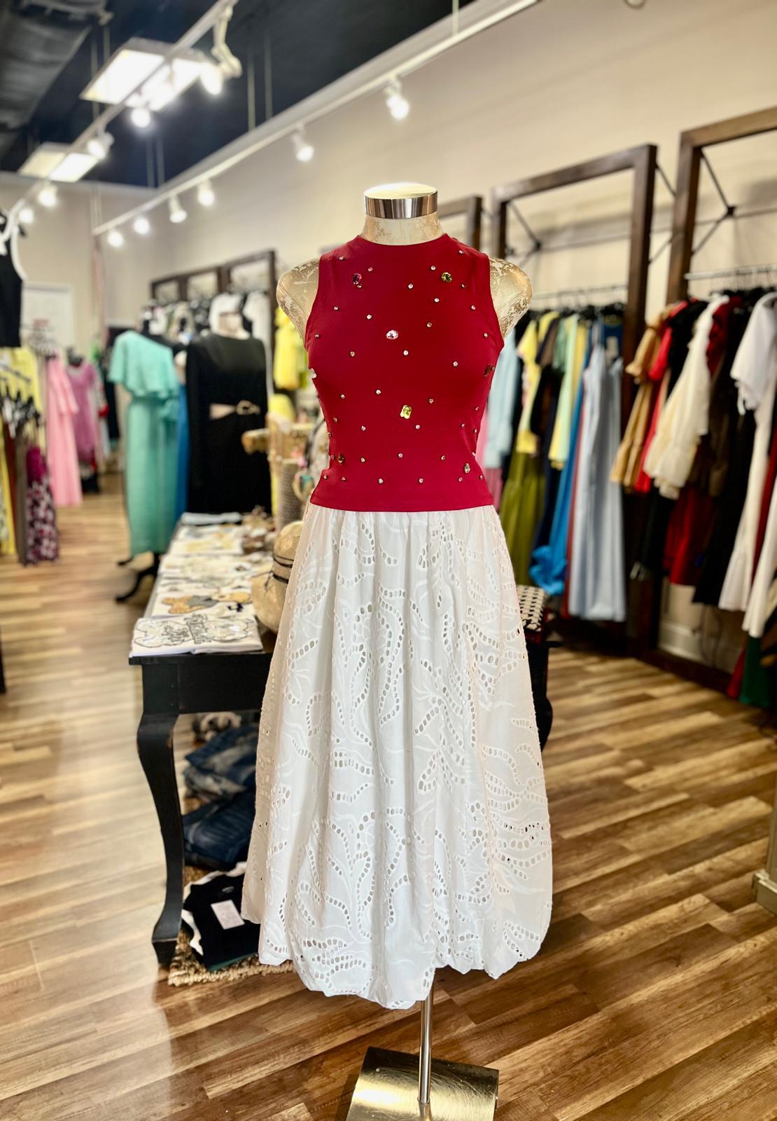 Broderie Anglaise Skirt