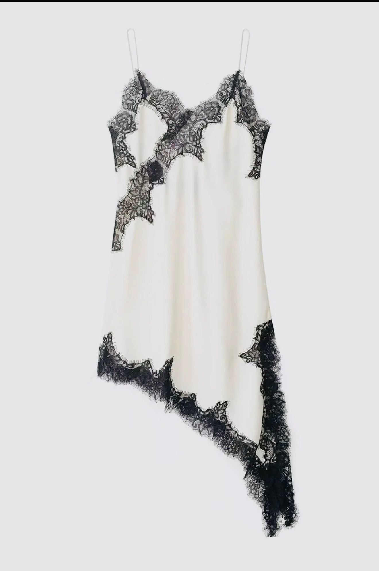 Asymmetrical Lace Top