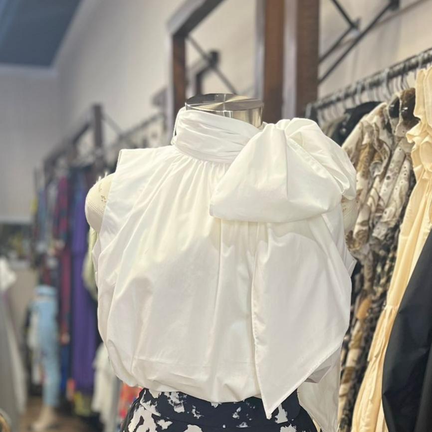 BOW BLOUSE
