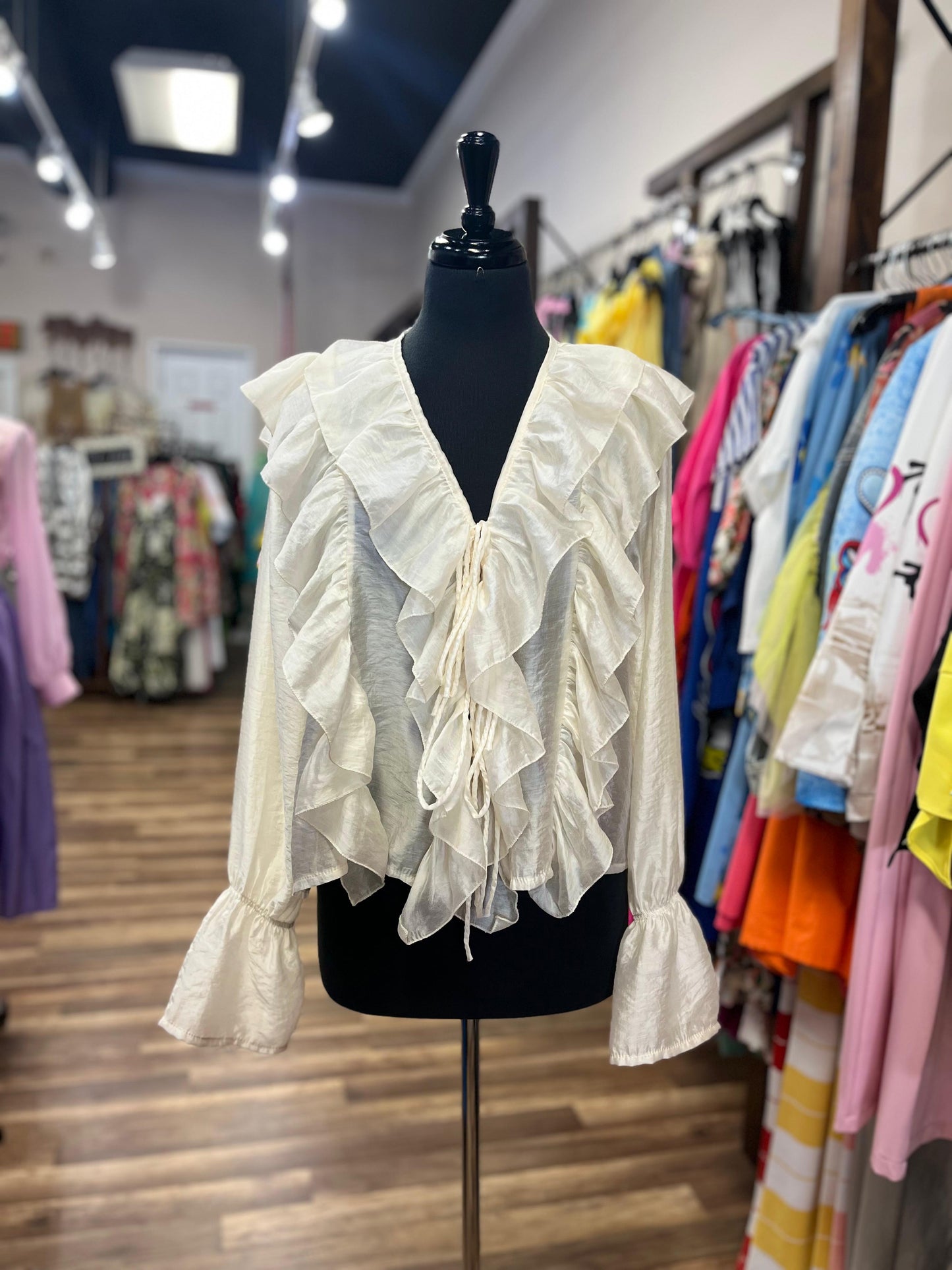 Ruffled Blouse