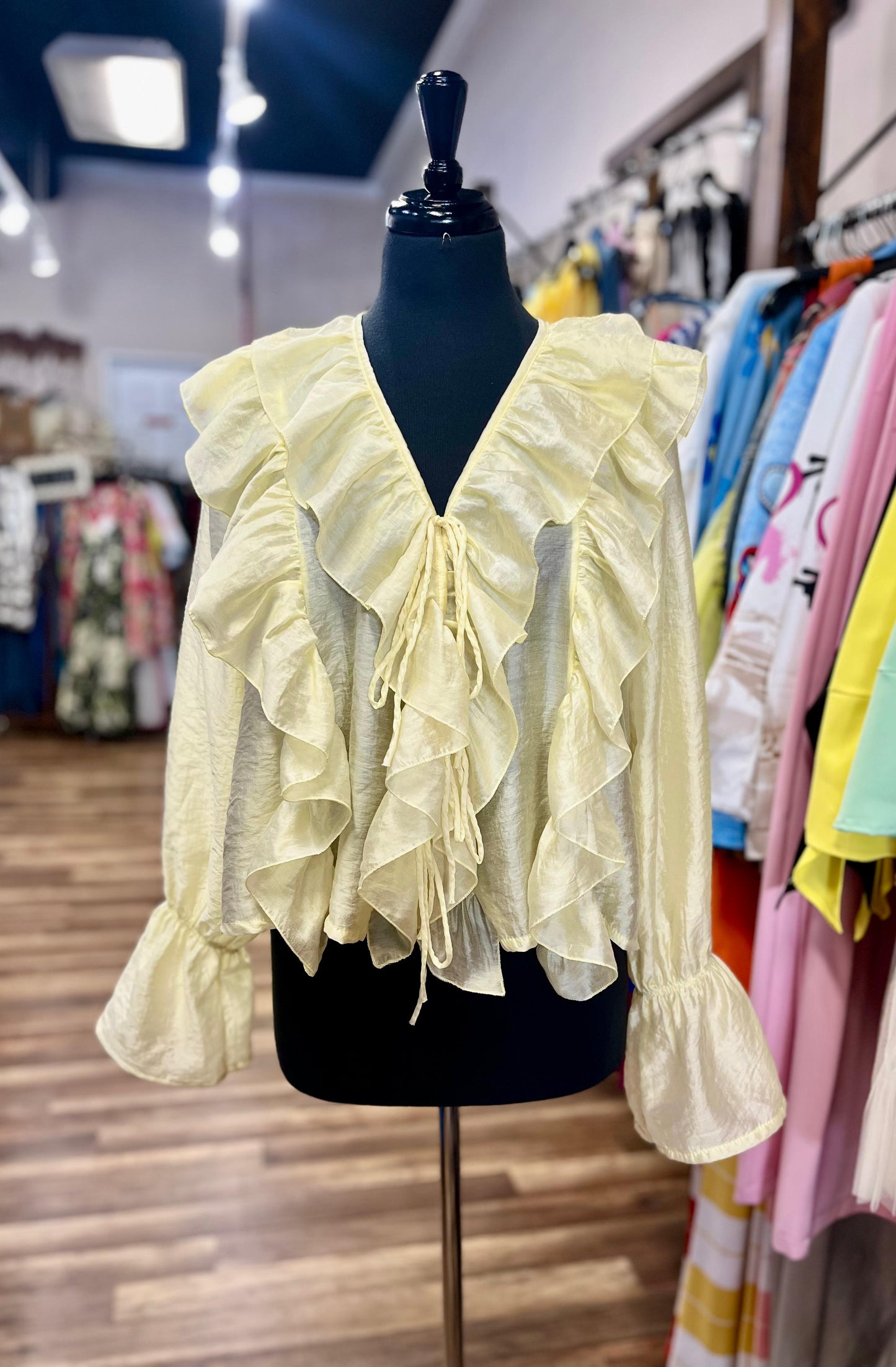 Ruffled Blouse