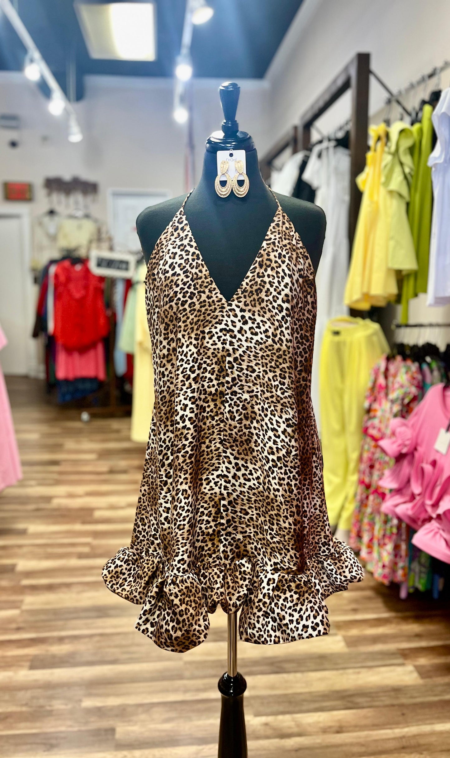 ANIMAL PRINT DRESS