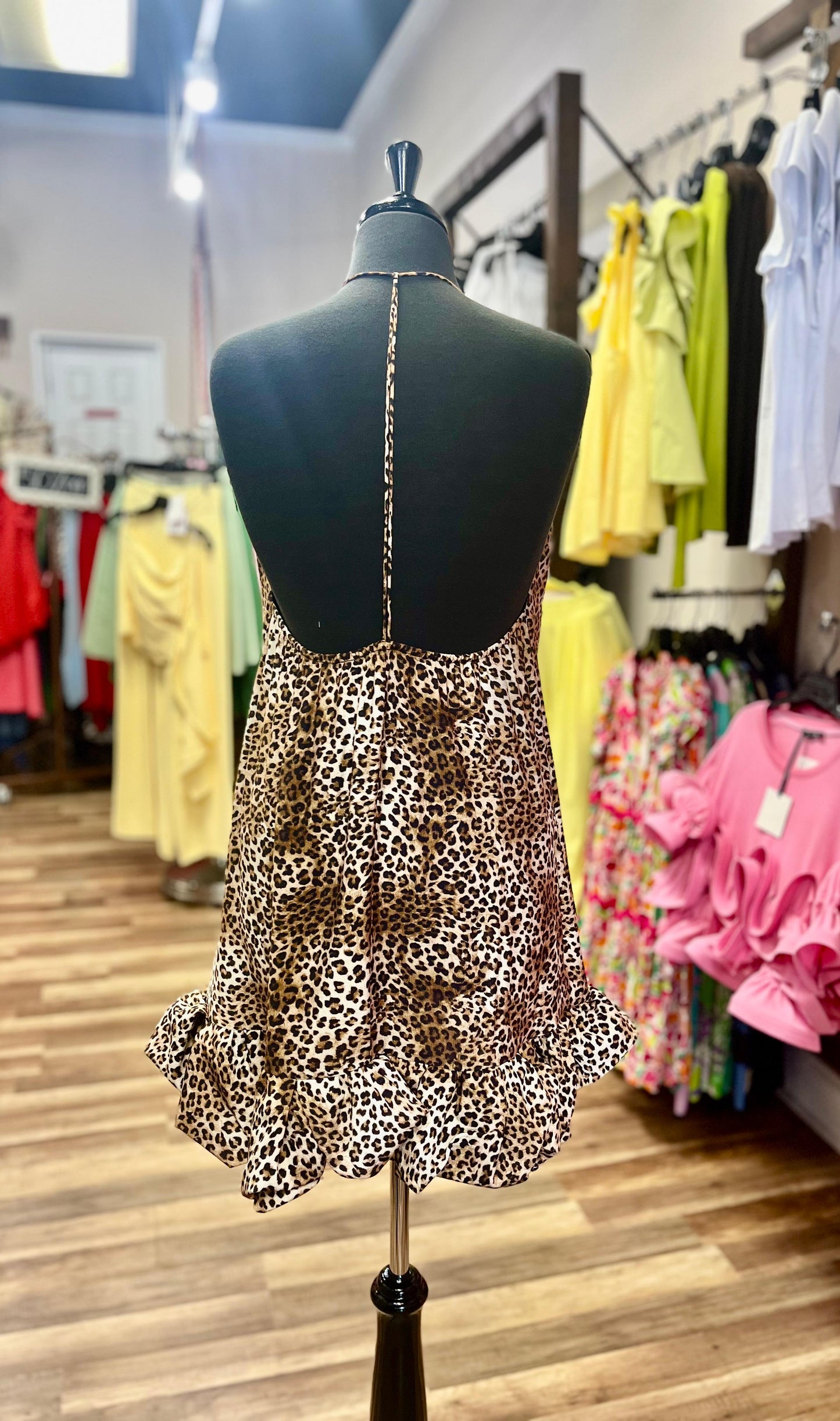 ANIMAL PRINT DRESS