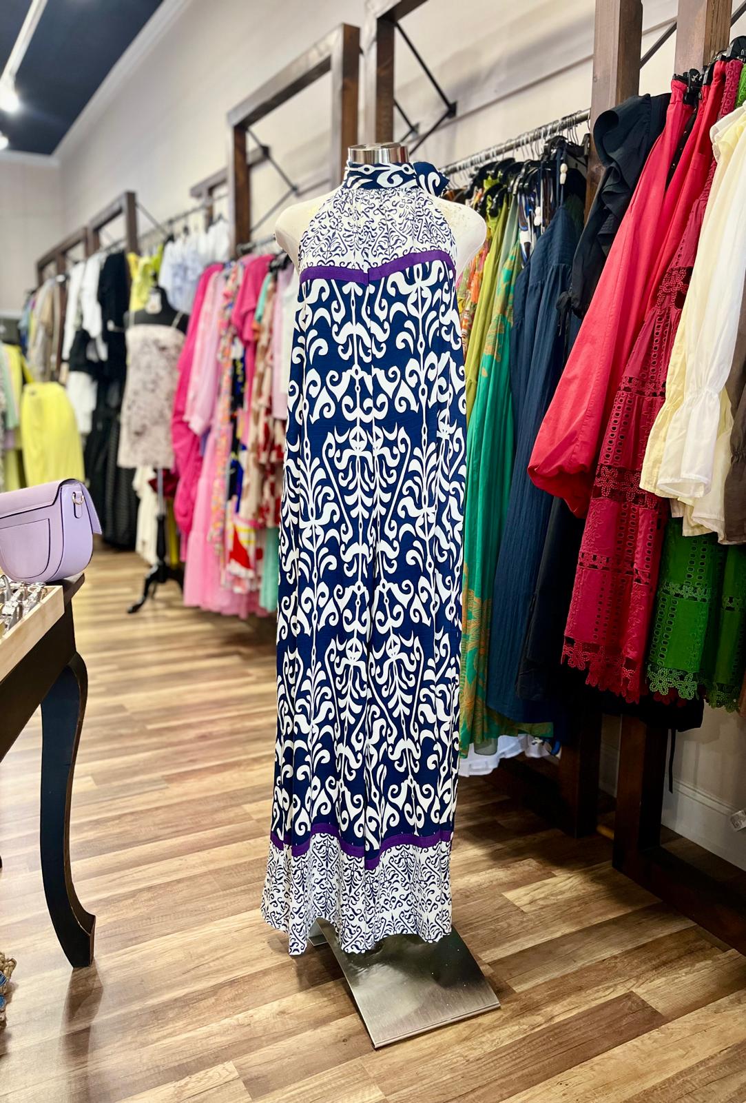 Boho Halter Palazzo Jumpsuit