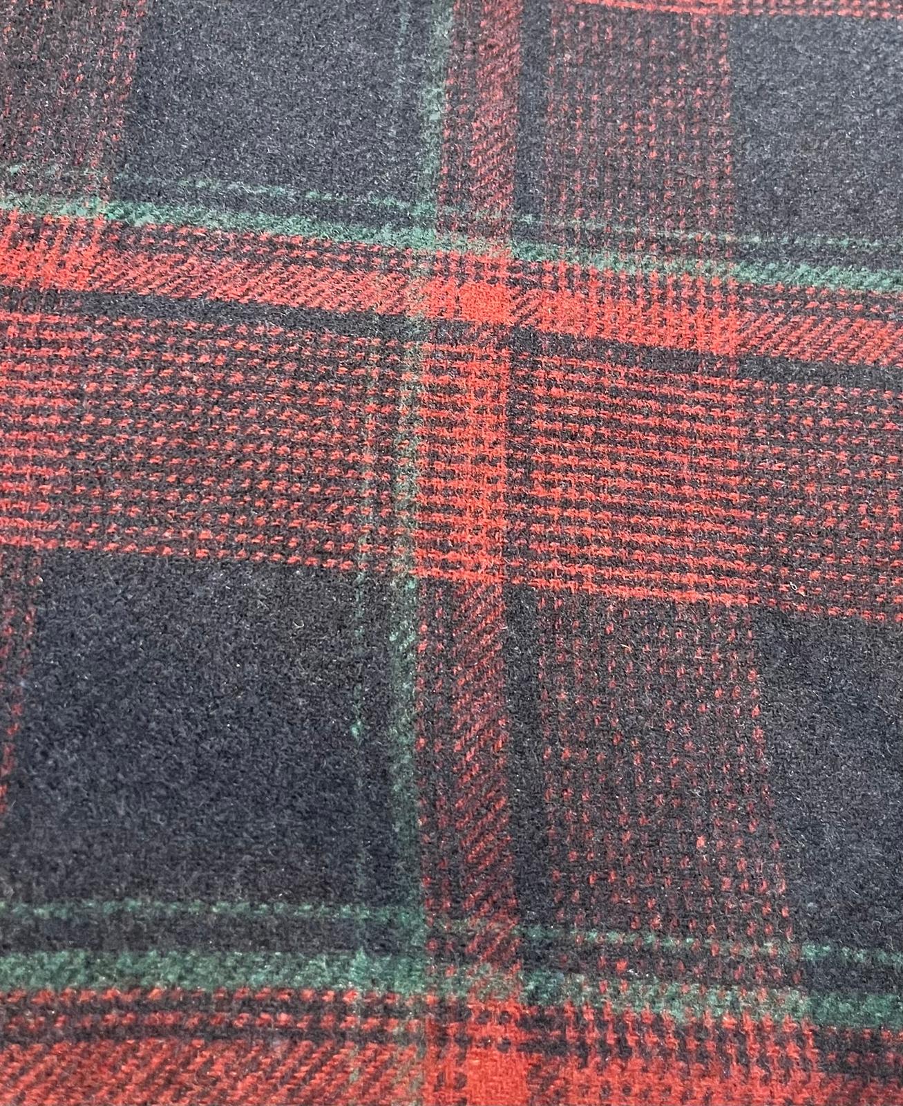 Plaid Sleeveless Blazer and Pant Set