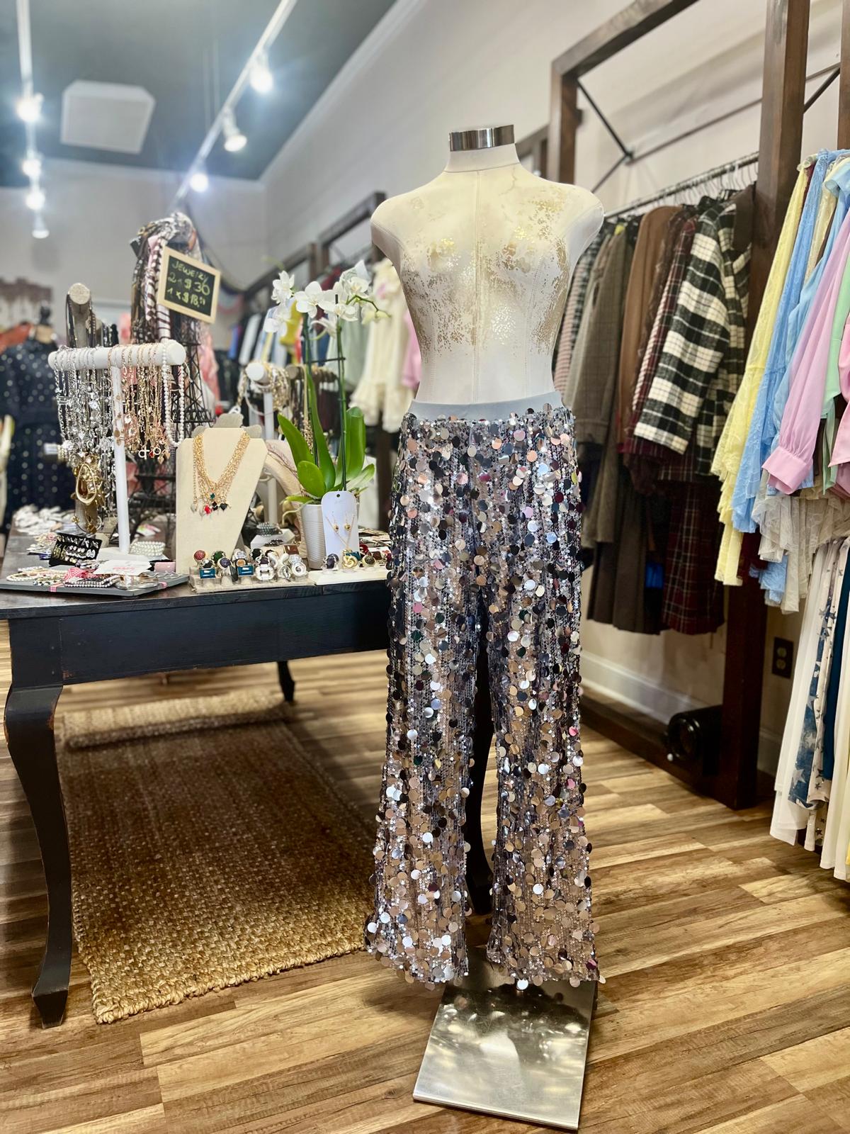 Sequin Pants