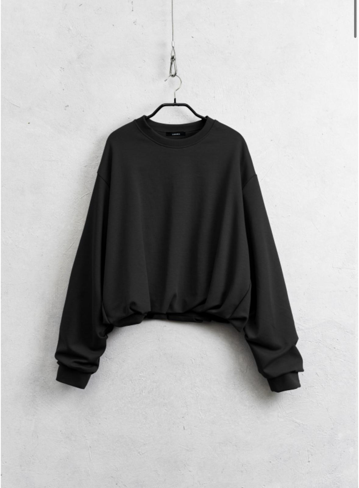 Balloon Hem Sweater