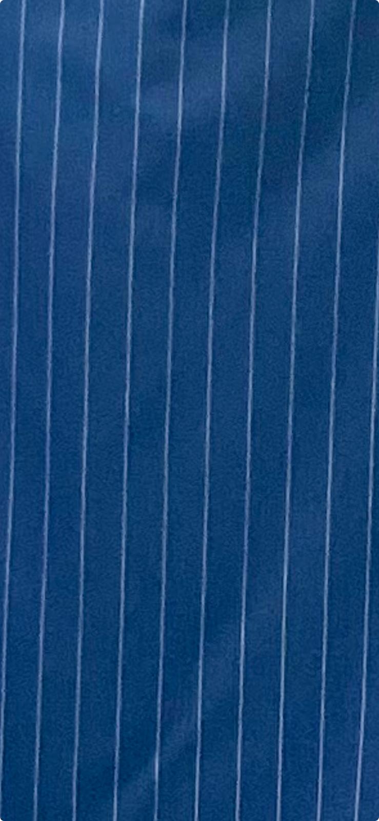 Pinstripe Pants Asymmetric Wrap Skirt