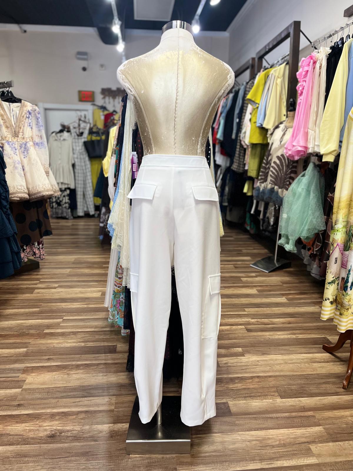 Cargo Straight -Leg Pants