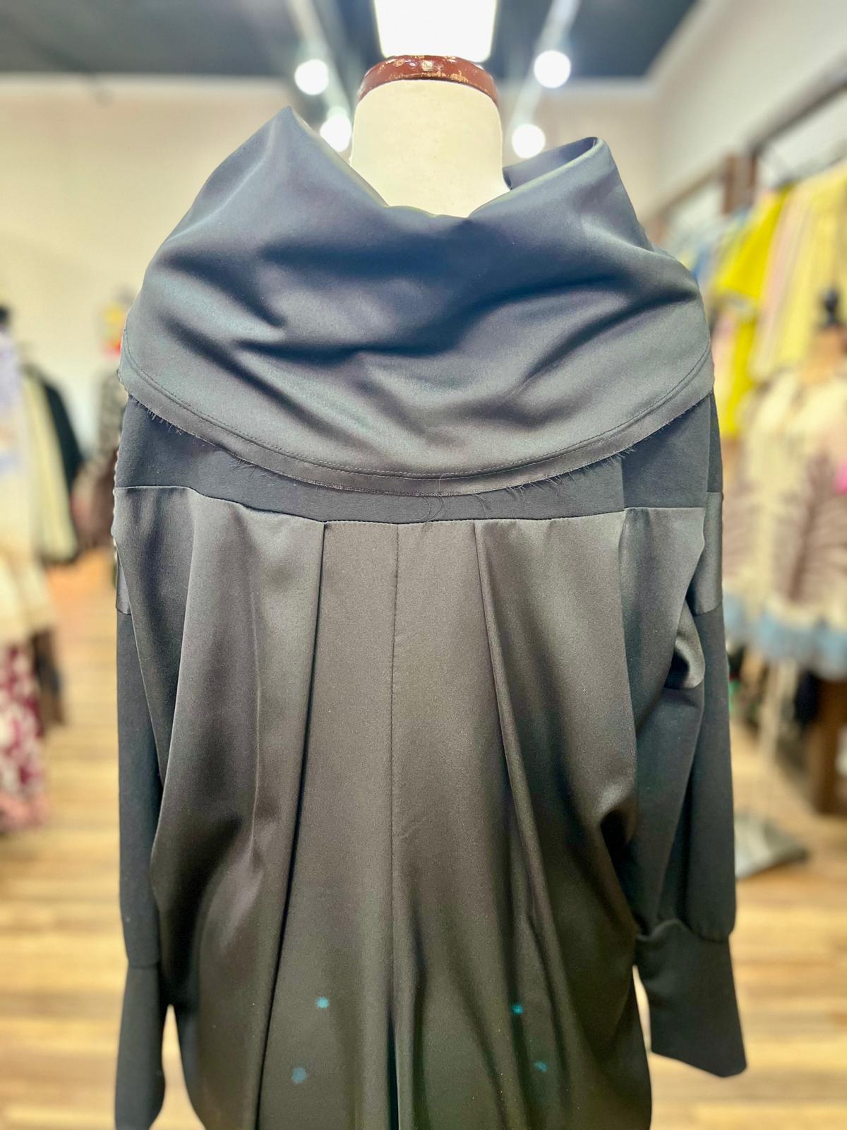 Cowl Neck Loose Blouse