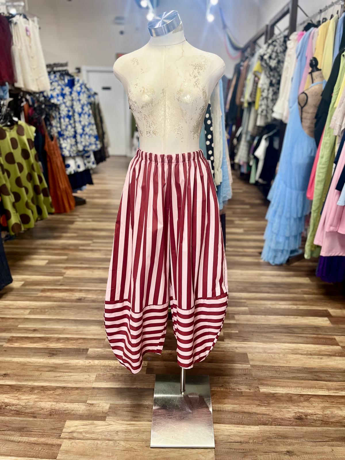 Stripe Balloon Pant