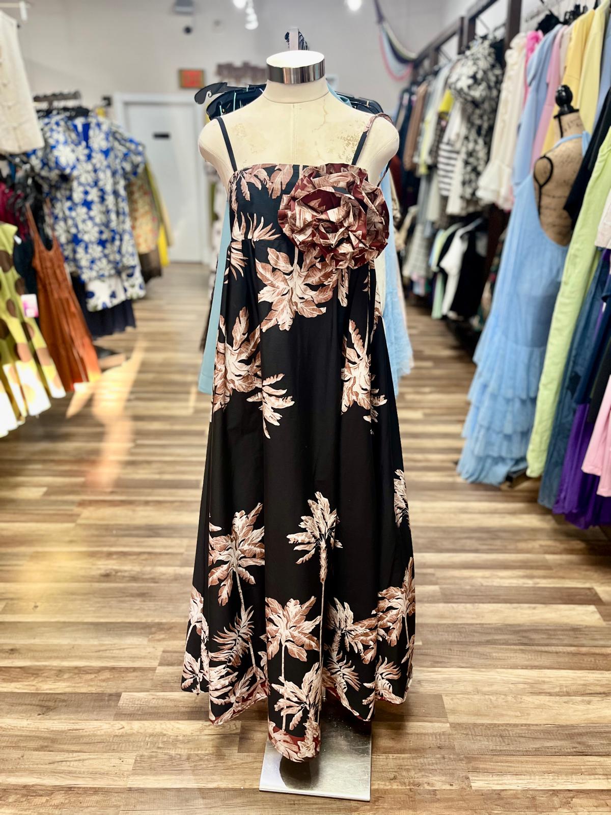 3D Floral Maxi