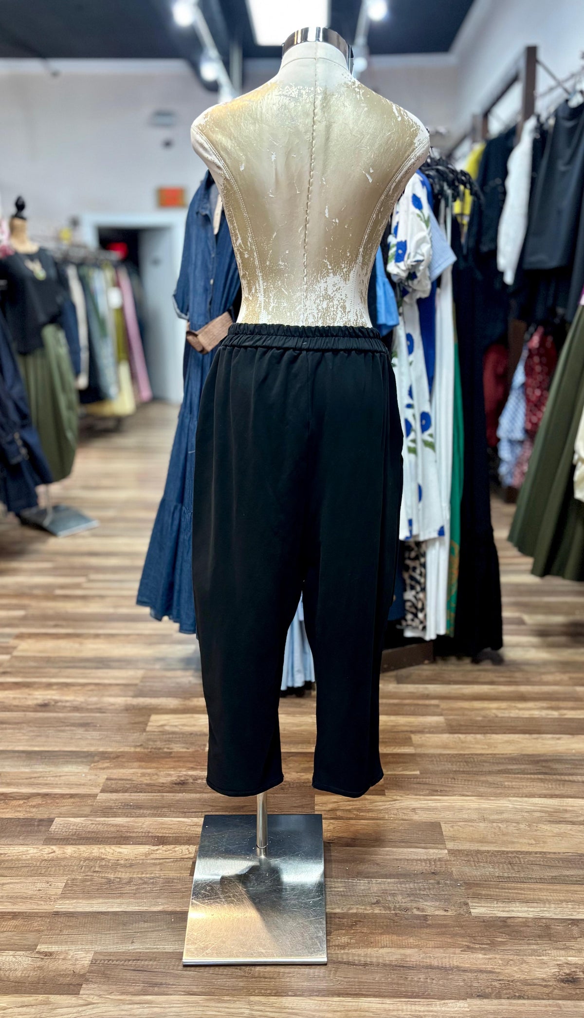 Studded Wrap Pants