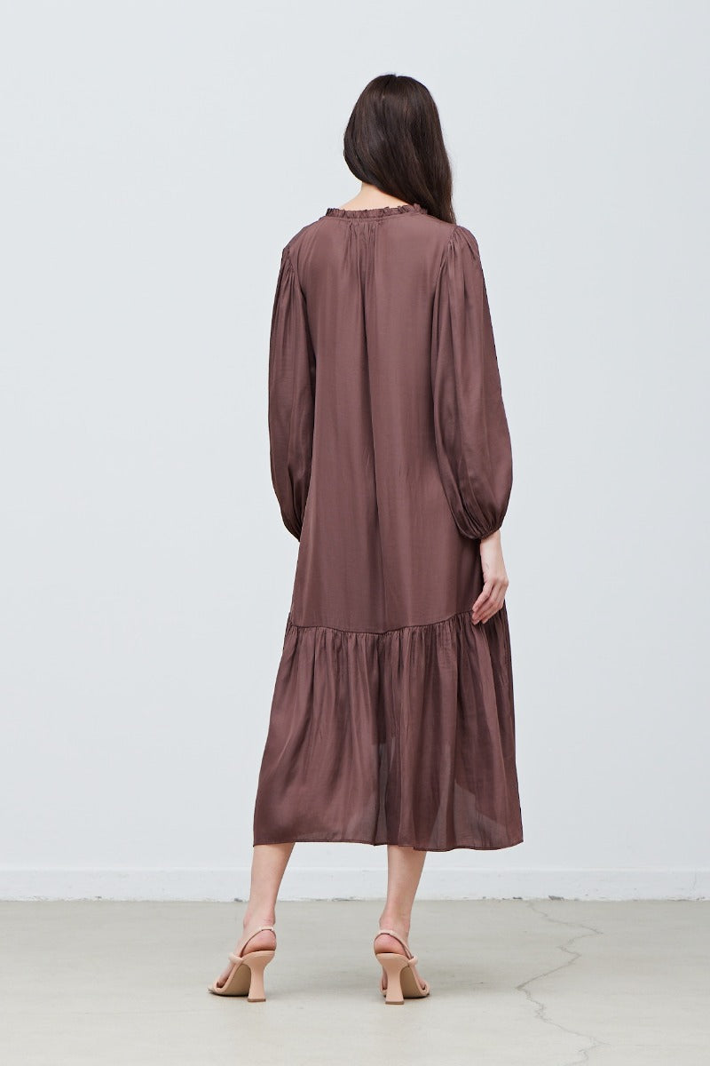 SOLID MAXI DRESS
