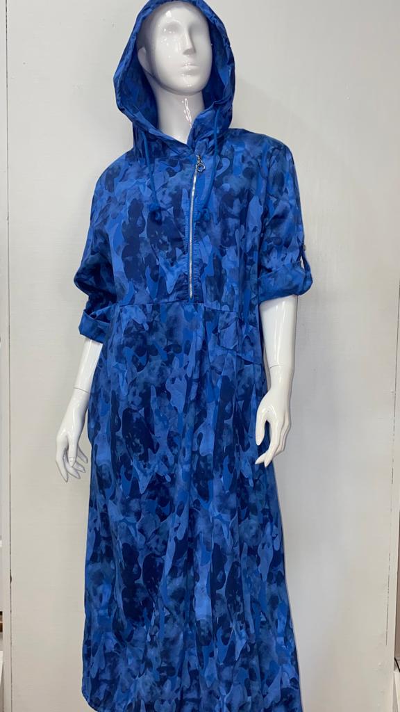 BLUE HOODIE DREES