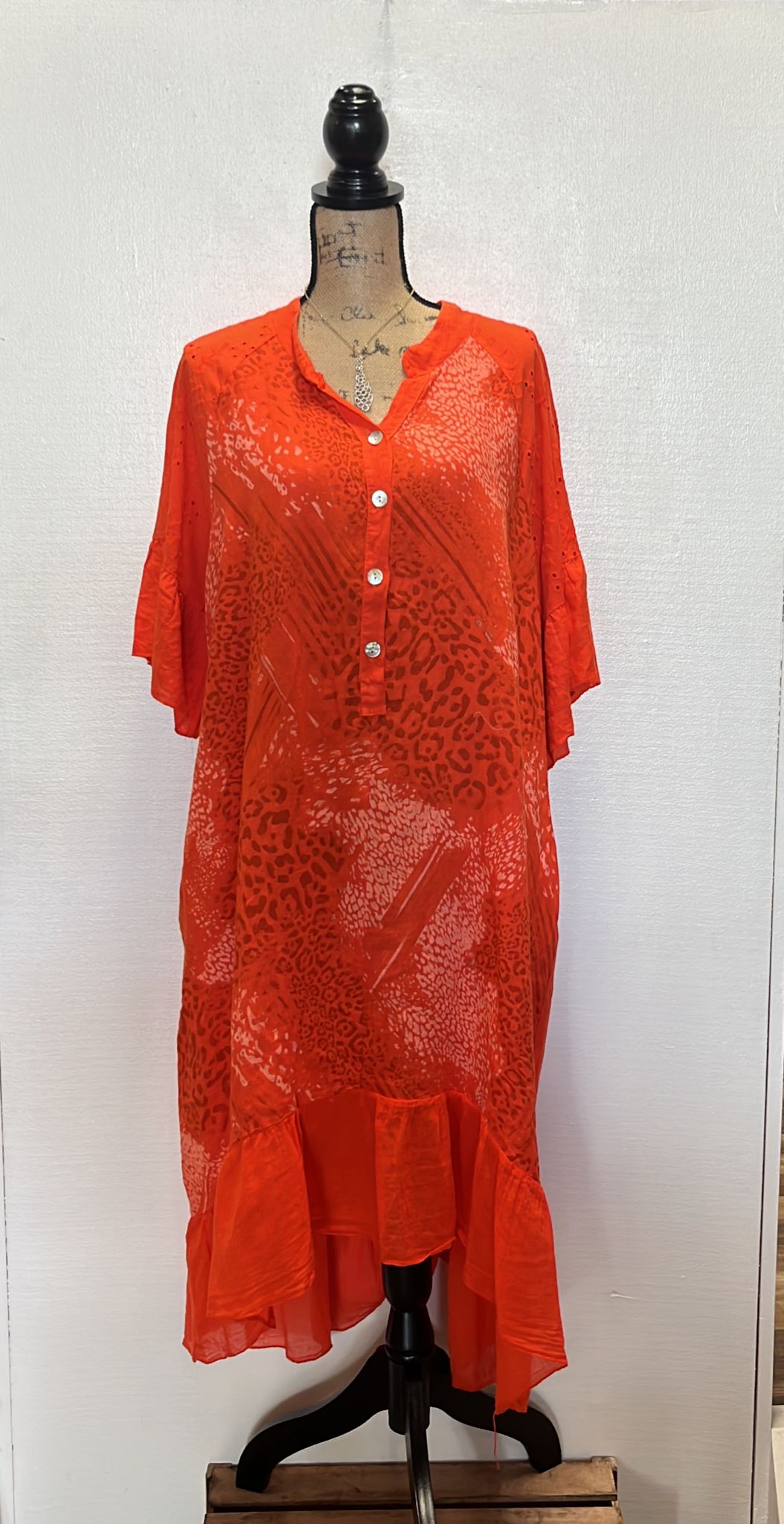 ANIMAL PATTERN DRESS