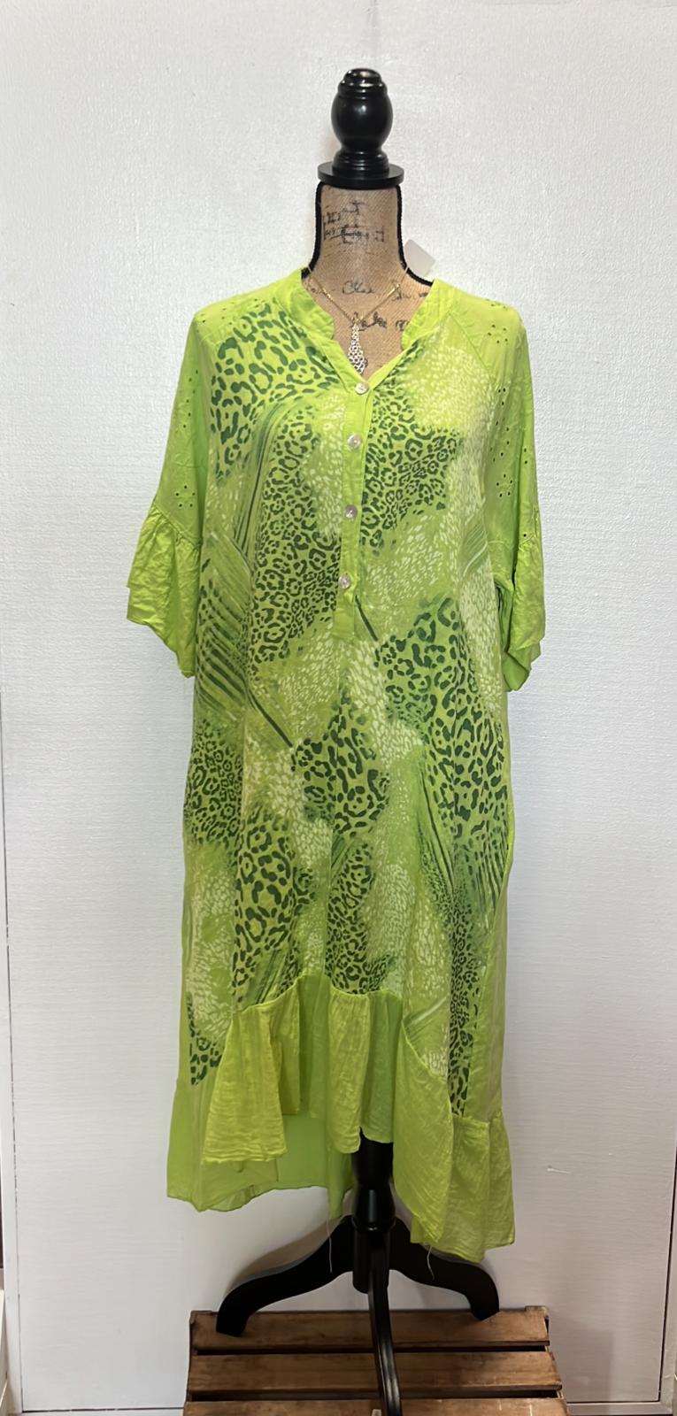 ANIMAL PATTERN DRESS