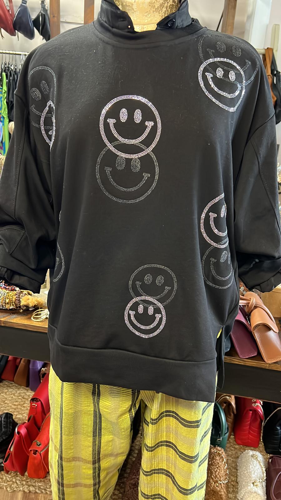 SMILEY FACE SWEATER