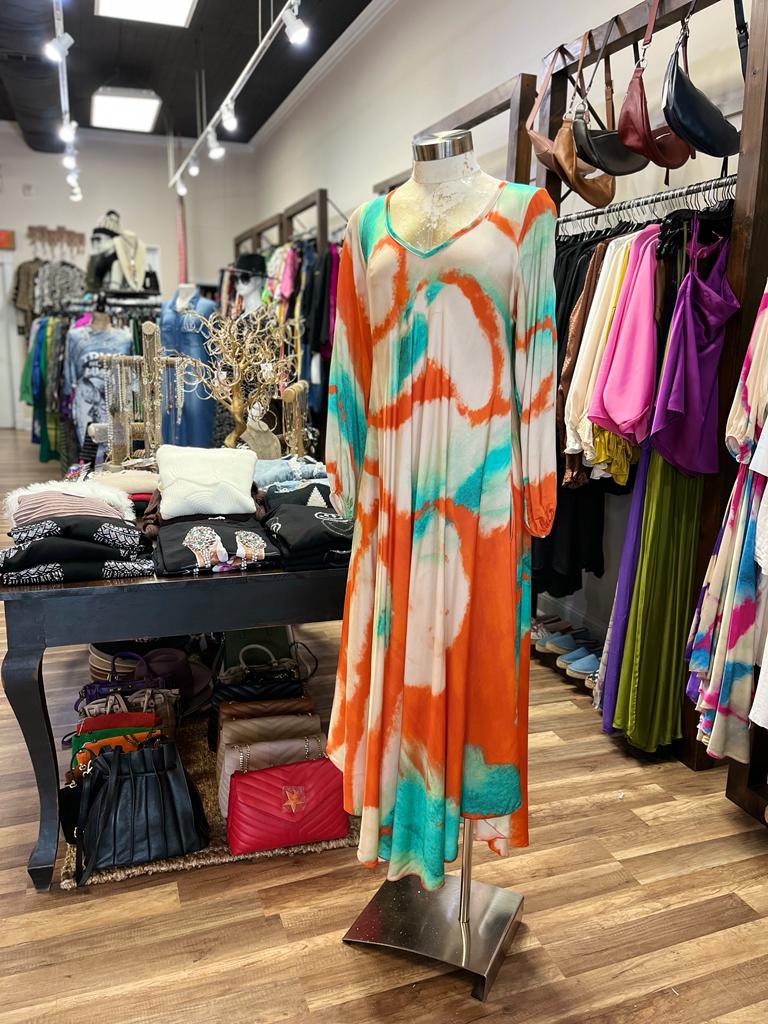 MULTICOLOR DRESS ONE SIZE