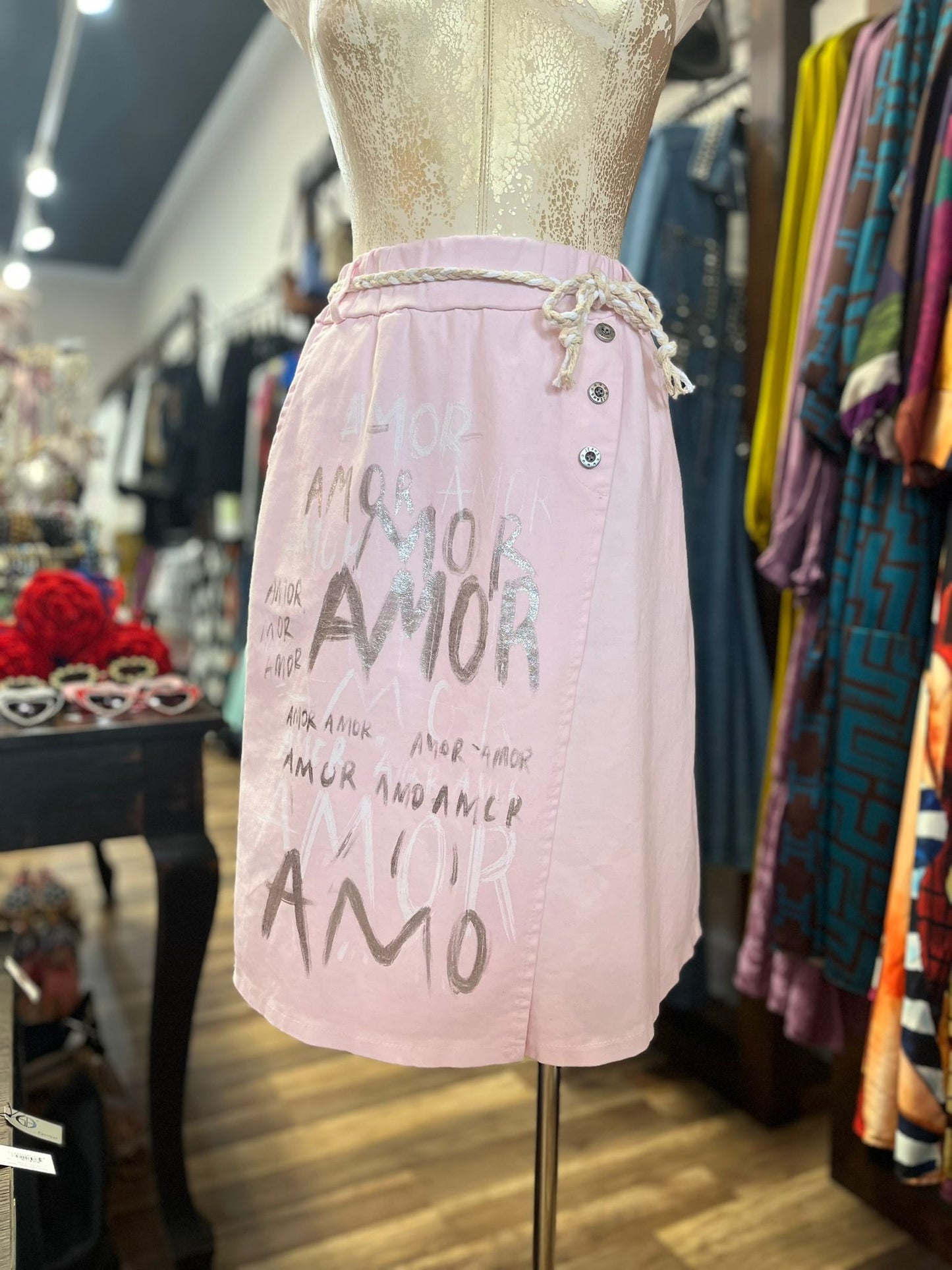 "AMOR" SKIRT