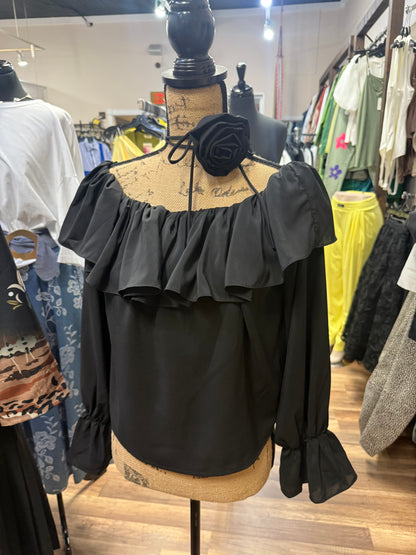 Off- the - shoulder blouse