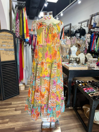 SLEVLEES YELLOW DRESS