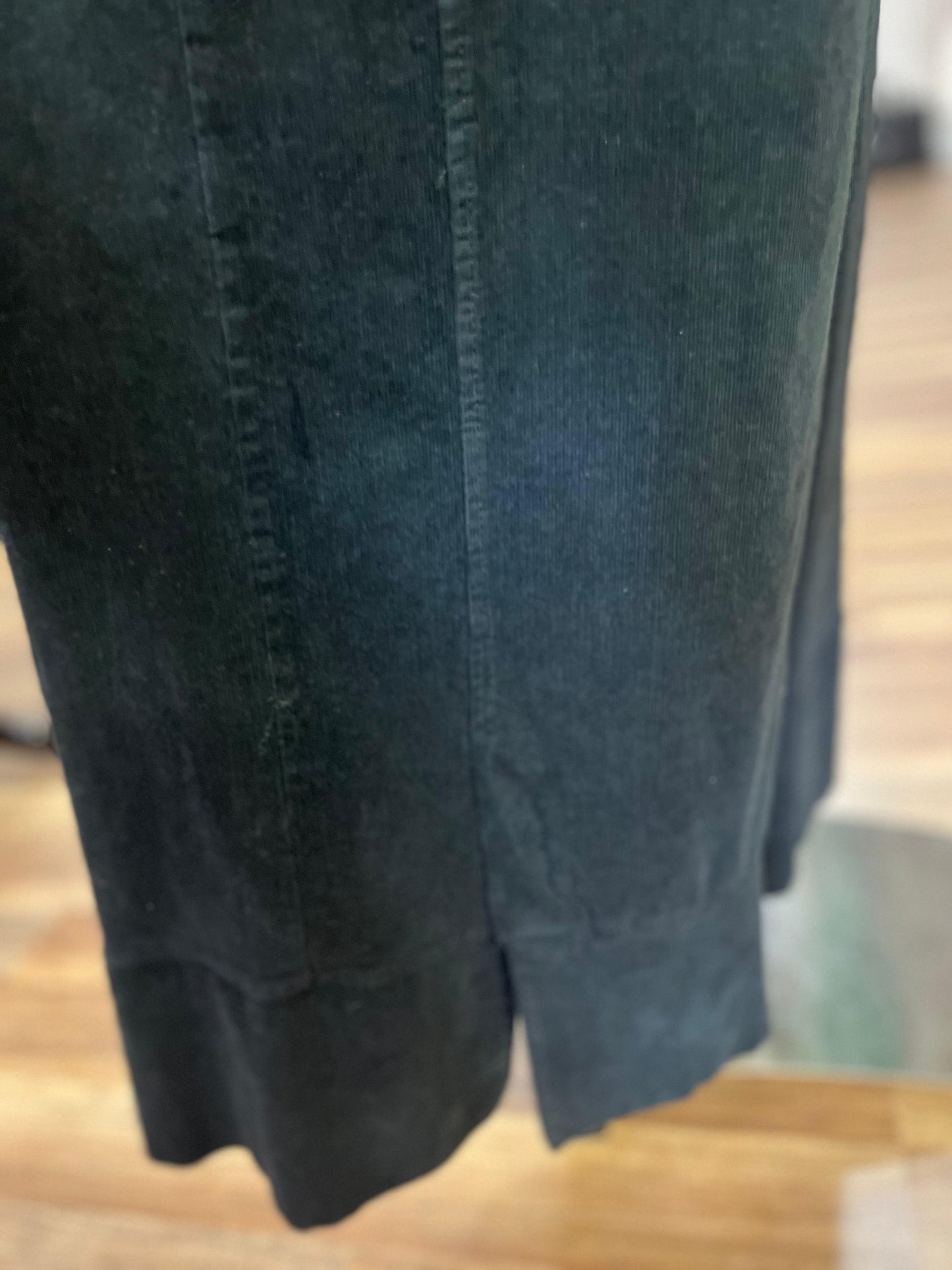 BLACK CORDUROY PANTS