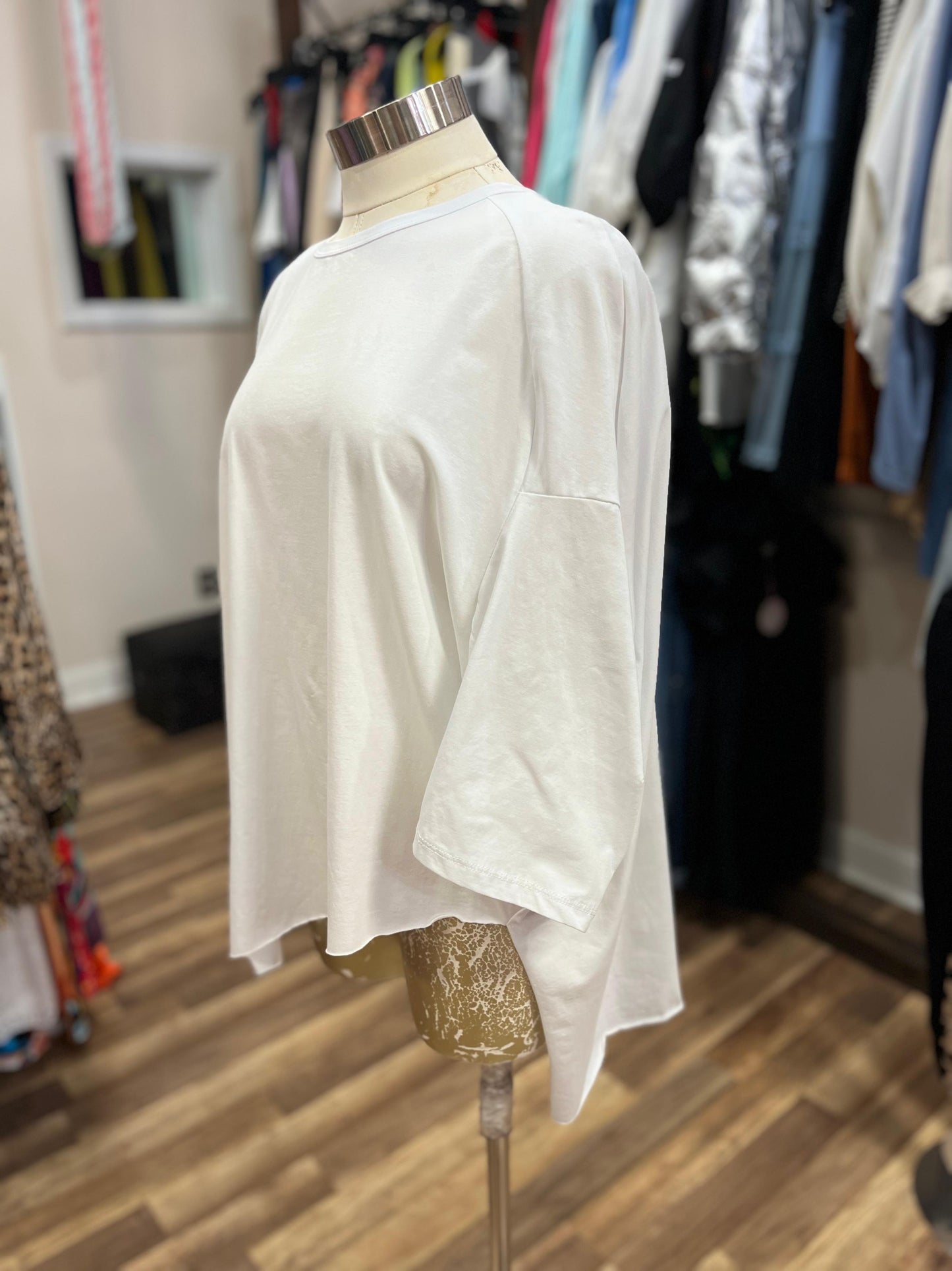 BLOUSE WHITE LONG