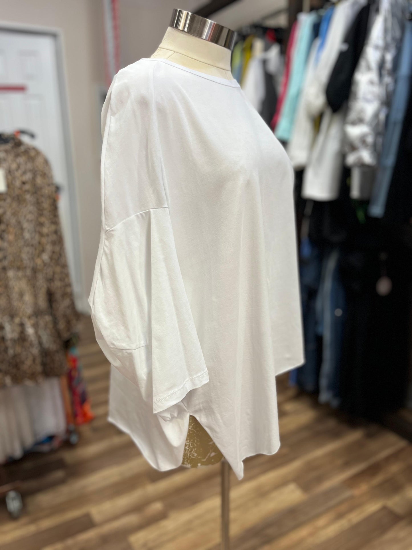 BLOUSE WHITE LONG