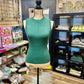 SLEEVELESS ROUND NECK TOP