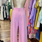 Pink Pleated Pants