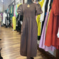 Balloon-sleeved Dress
