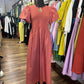 Balloon-sleeved Dress