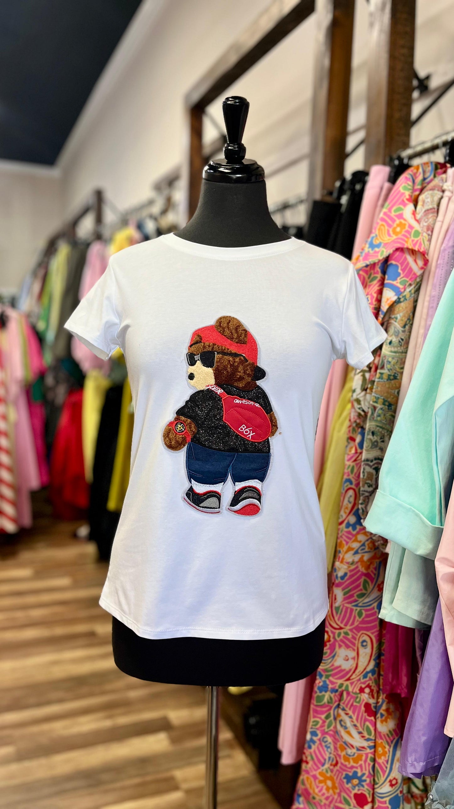 Bear Backpack T-Shirt
